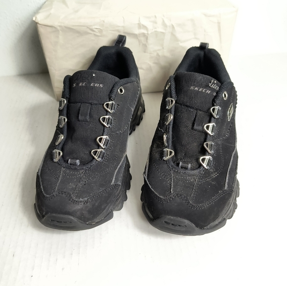 Skechers Black Sneakers Shoes Women's Size 6 Sport Casual - Picture 3 of 7